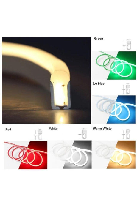 Neon Light Led Strip 12v 8*16mm Flexible Silicone