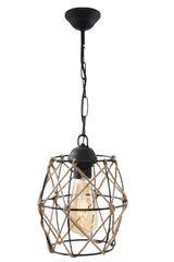 Nevra Single Black Pendant Chandelier - Swordslife