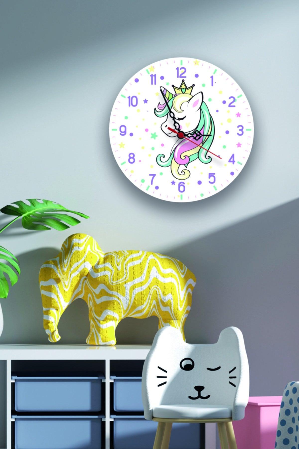 Polka Dot Cute Unicorn Kids Room