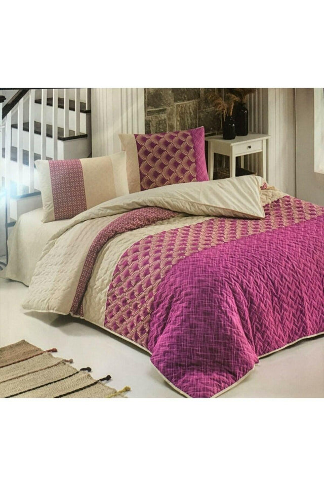 Nil Plum 4 Seasons Quilted Double