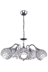 Noble 5 Chrome Chandelier - Swordslife