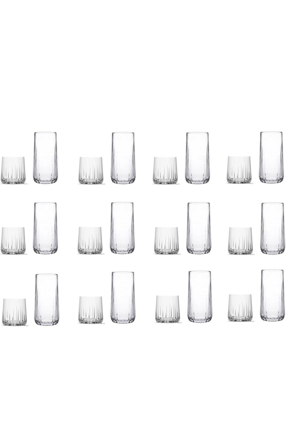 Nova Water and Beverage Glass Set 24 Pcs - Swordslife