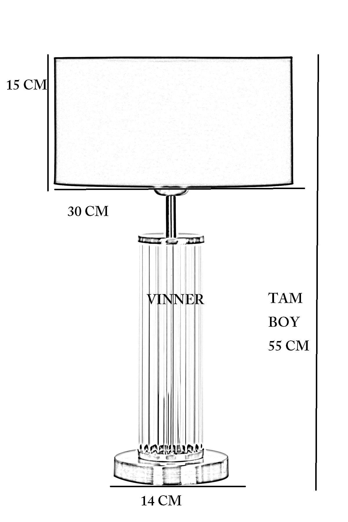 Nuuk Antique Leg Modern Special Design Glass Lampshade - Black with Gold Stripe - Swordslife