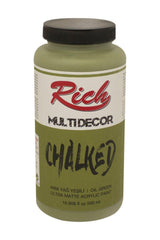 Oil Green Multi Decor Chalked Acrylic Paint