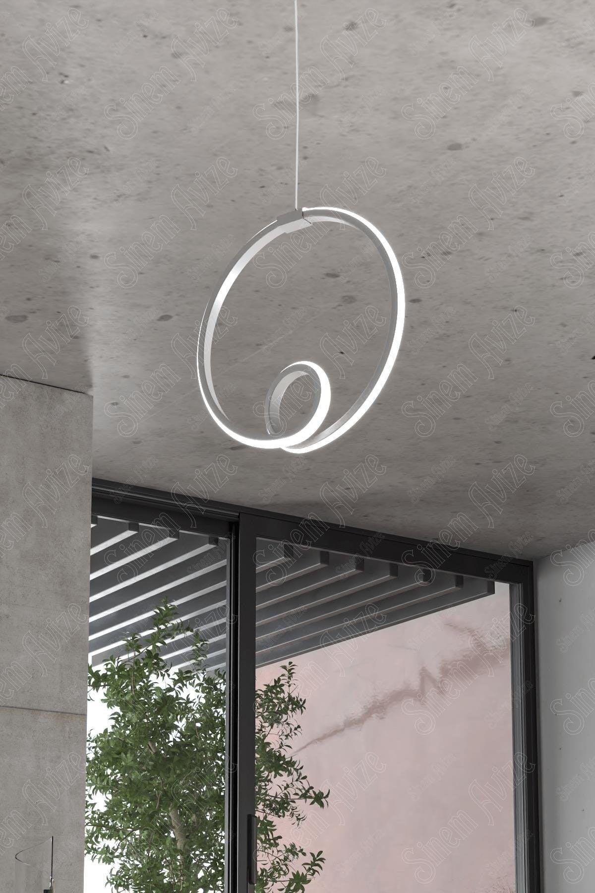 Orcen White Modern Ultra Super White Led Chandelier - Swordslife