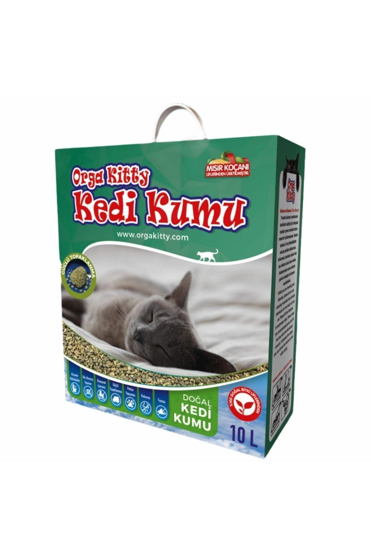 Orga Kitty Clumping Granular Cat Litter 10lt