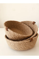 Organizer Wicker Basket Set of 3 - Swordslife