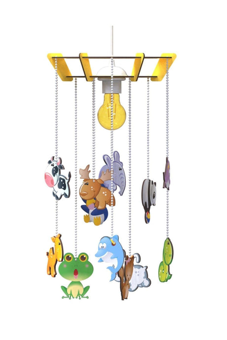 Oriza Kids Room Chandelier (yellow) - Swordslife