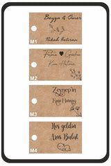 Ornamental Tags 35 Pieces