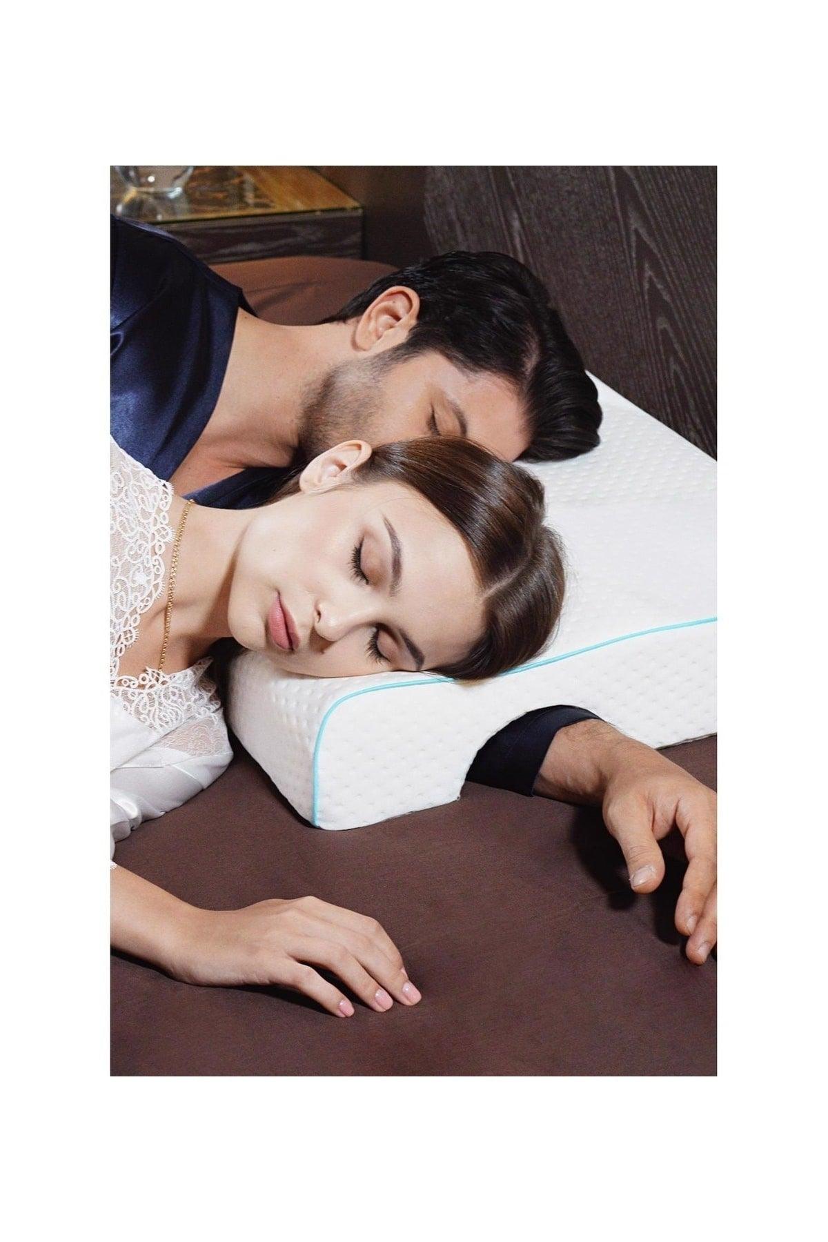 Orthopedic Visco Neck Supported Waist Double Lover Pillow - Swordslife