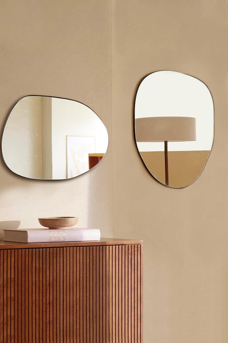 Oval Asymmetrical Mirror 2 Li - Swordslife