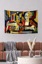 Pablo Picasso Wall Covering Carpet in Studio 140x100 Cm-70x100 Cm - Swordslife