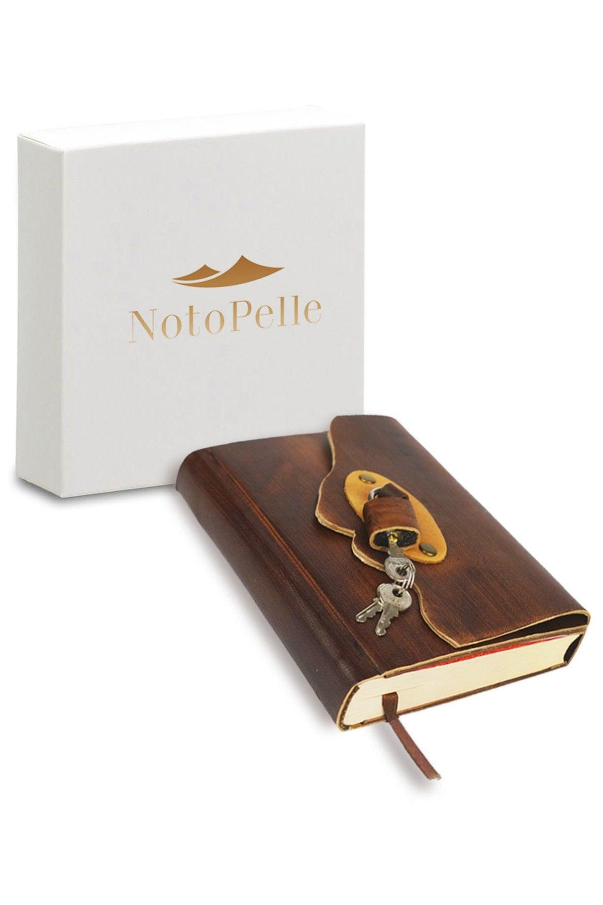 Padlock Leather Diary