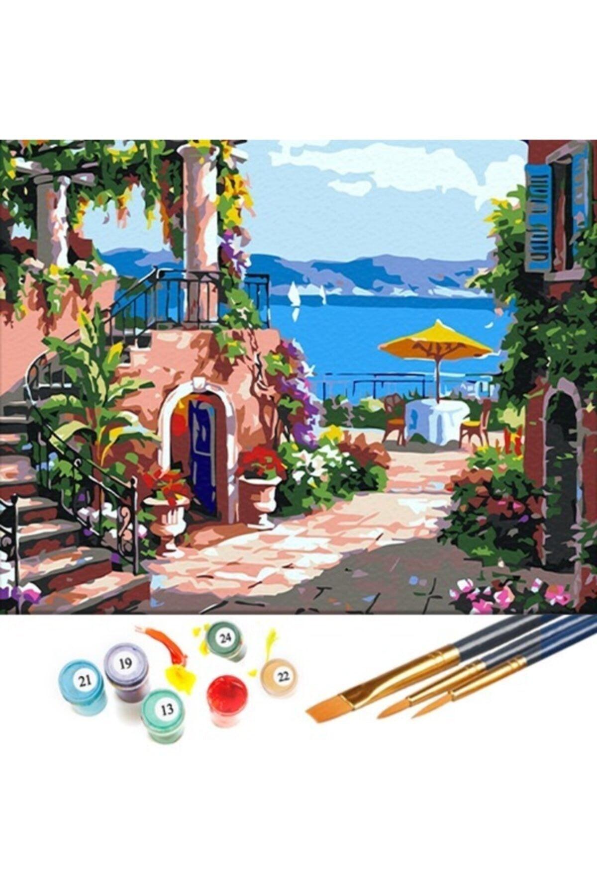 Painting By Numbers Hobby Set Canvas 40x50 Cm