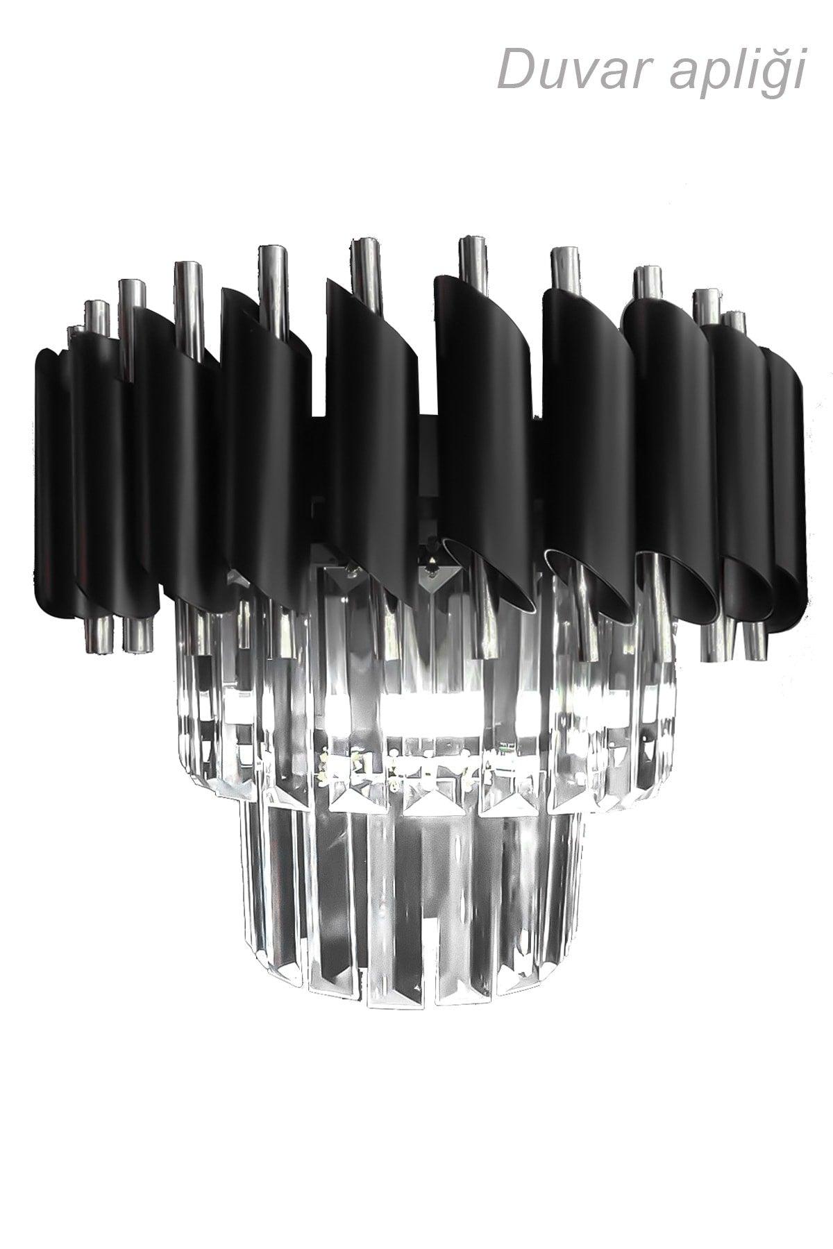 Palmira Crystal Stone Luxury Wall Sconce -