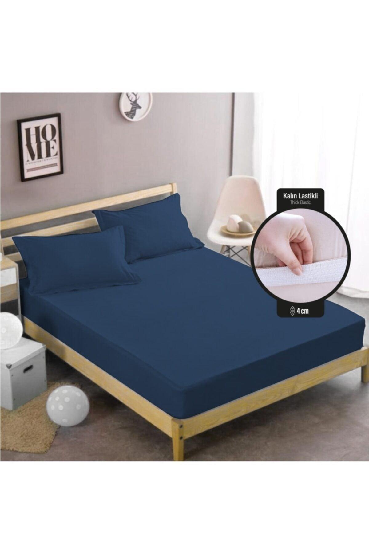 Cotton Double Elastic Bed Sheet Set Thick Elastic Patented Product - Swordslife