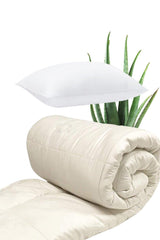 Cotton Quilt Single Aloe Vera Fabric And 1 Pillow - Swordslife