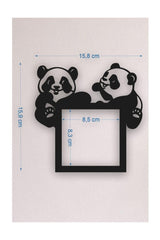 Panda Kids Room Wooden Socket-switch Frame - Swordslife