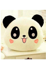 Cute Plush Pillow With Panda Figure Heart Cheeks Petite Baby Panda Design Decorative Pillow - Swordslife