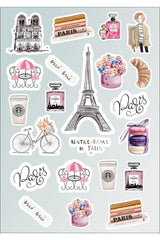 Paris Sticker Set - Planner - Agenda -