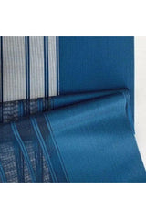 Parliament Blue Woven Fabric Modern Runner - Swordslife