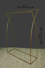 Standing Garment Hanger Gold Special Design