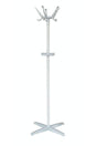 Pedestal Coat Rack Lux Coat Rack White