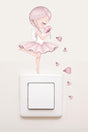 Pink Glitter Fairy Plug Sticker - Sım397 - Swordslife