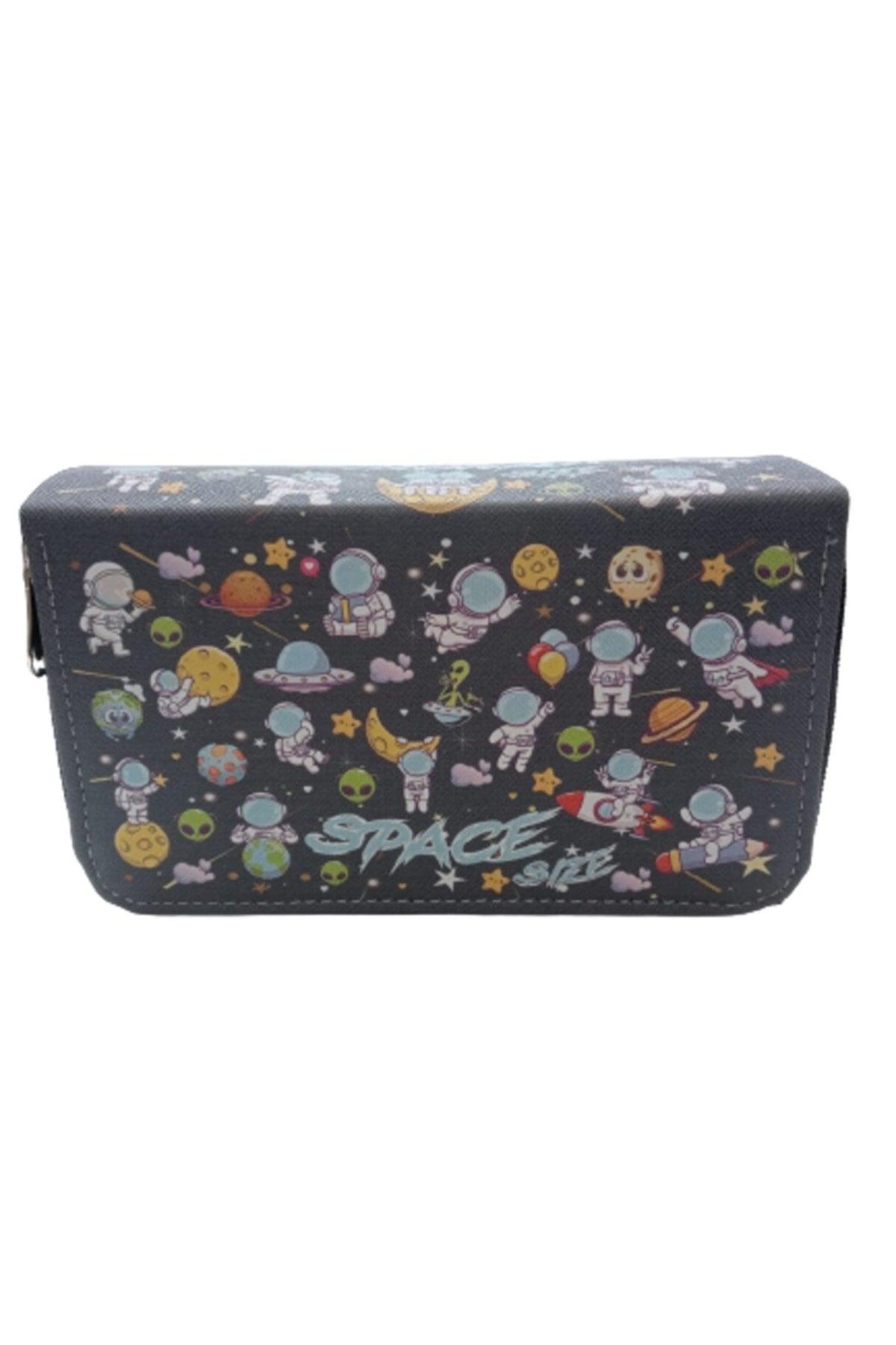 Pencil Case Astronaut Kawaii Pattern Orginazer