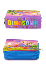 Pencil Case Dinosaur Kawaii Pattern Orginazer