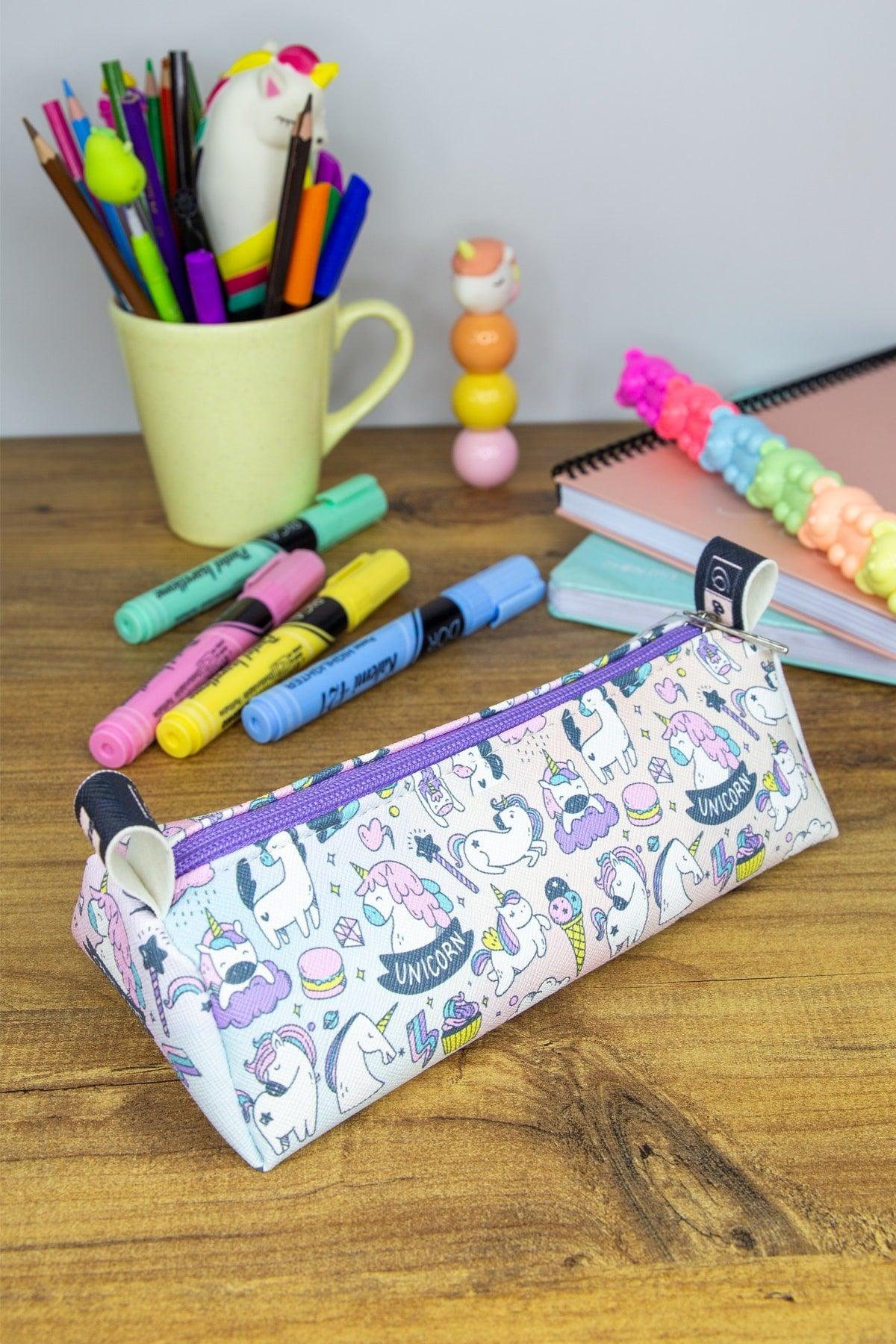 Pencil Case Unicorn Cute Design(pencil holder)