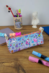 Pencil Case Unicorn Kavaii Cute Triangle