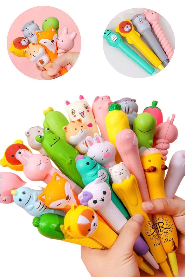 Pen Squishy Toy Animals 1 Piece