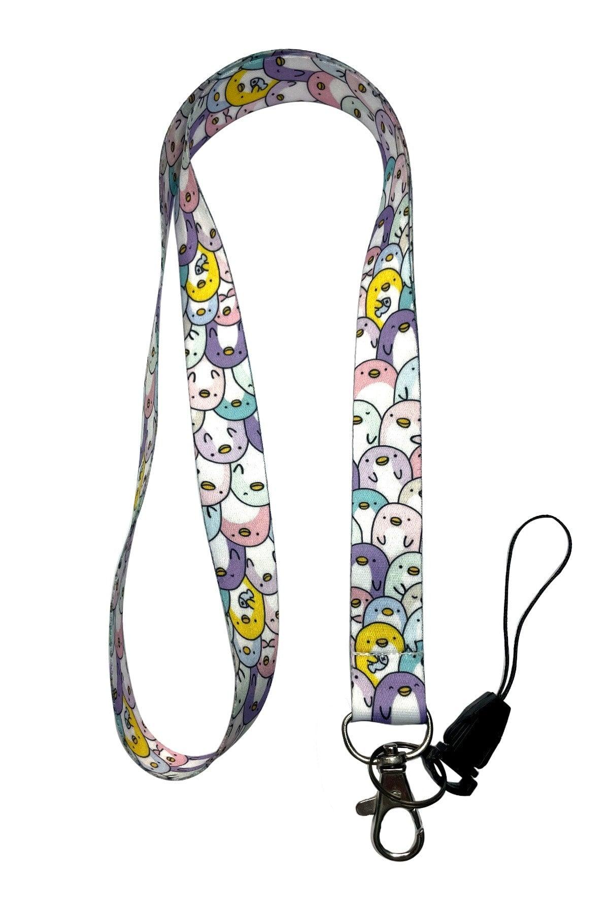 Penguins Neck Lanyard Phone Strap