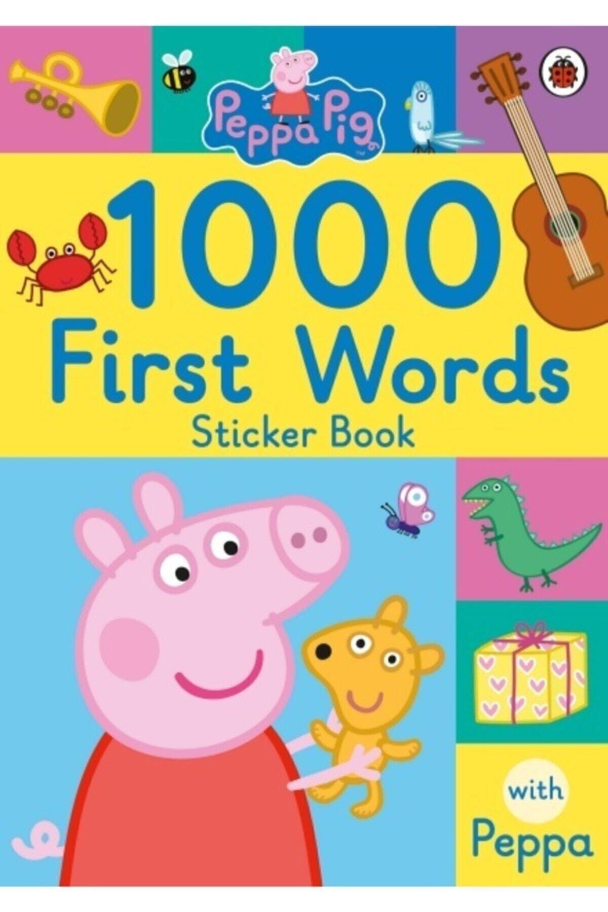 Peppa Pig: 1000 First Words Sticker Book - Swordslife