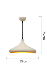 Pera weiß Single Modern Retro Sarkıt Salon Chandelier - Swordslife