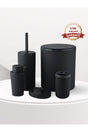 Perotti 5 Piece Bath Set Black - Swordslife