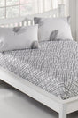 Pes Elastic Bed Sheet Set Double Palma Gray - Swordslife