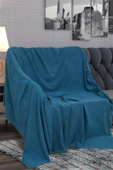 Petrol Non-Slip Double Sided Sofa Bed Seat Cover Shawl - Swordslife