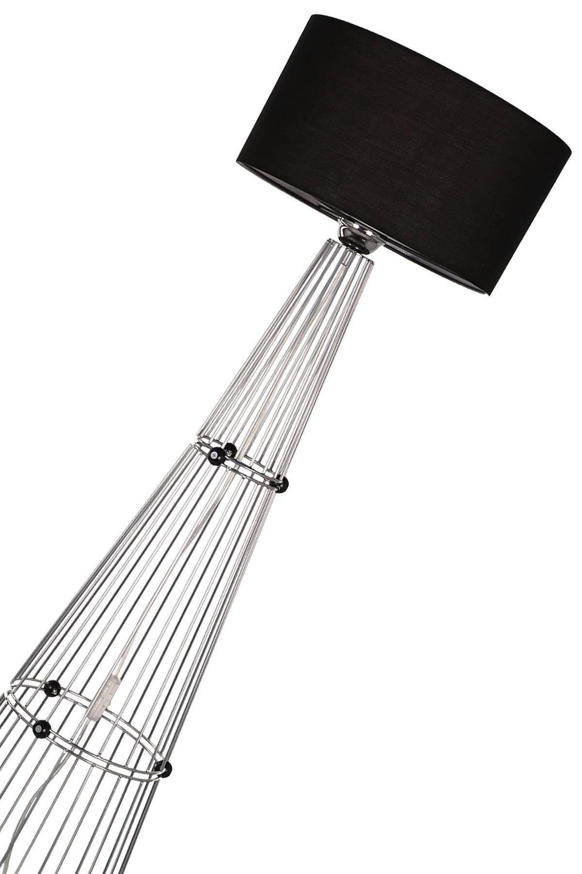 Philippine Floor Lamp Chrome Black Hat - Swordslife