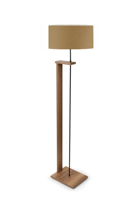 Pi Wooden Body Mink Fabric Head Floor Lamp Ayd-3131 - Swordslife