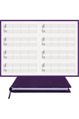 Piano Notebook (Left Fa Key Cutout