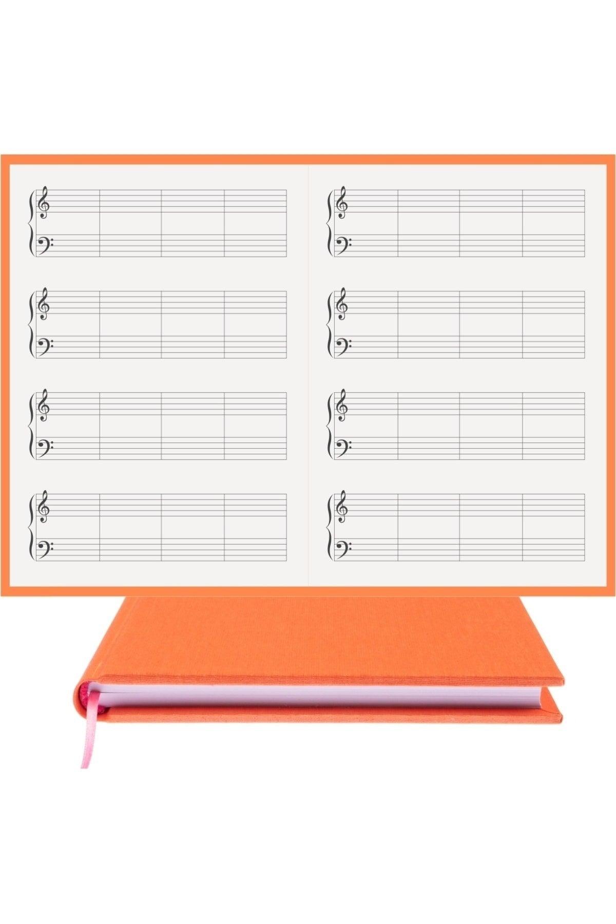 Piano Notebook (Left Fa Key Cutout