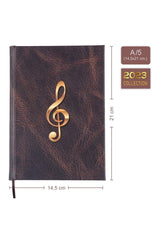 Piano Notebook (Keyless Cutout