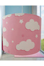 Pink Cloudy Baby Kids Room Chandelier Lampshade Pendant Lamp - Swordslife