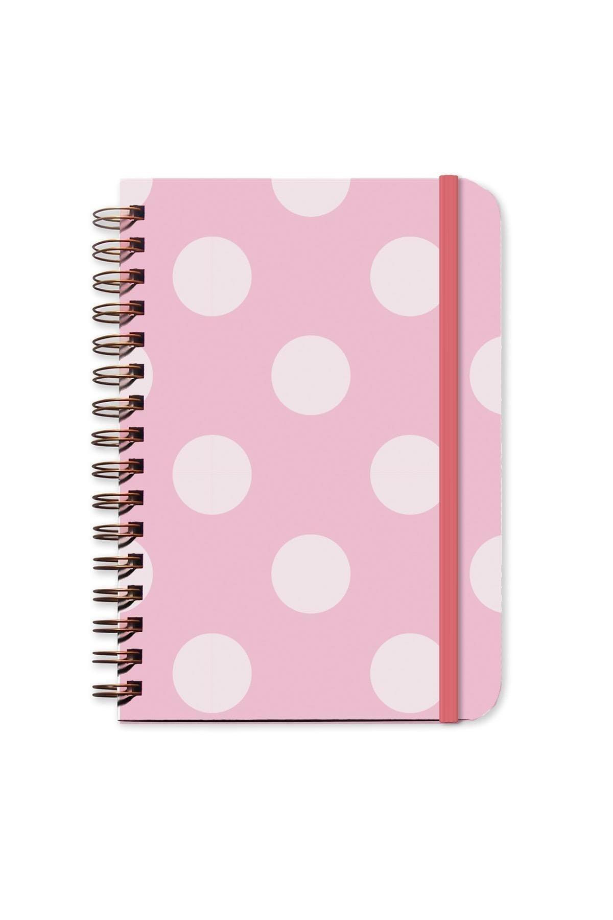 Pink Polka Dot Indefinite Agenda