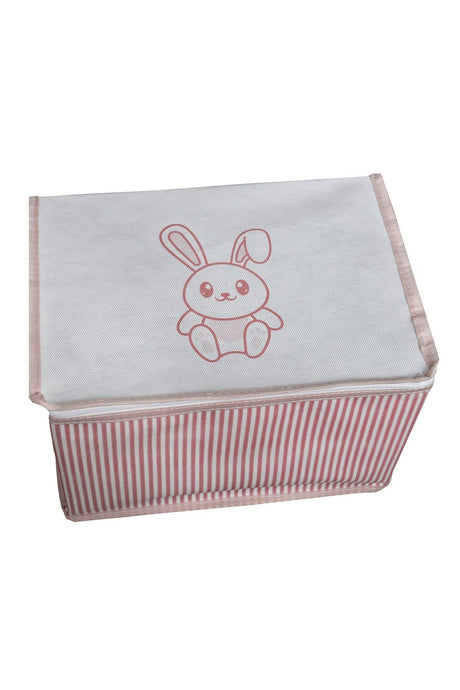 Pink Rabbit Patterned Small Baby Bag 32 X 22