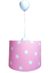 Pink Star Young Baby Kids Room Chandelier Lampshade Pendant Lamp - Swordslife