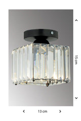 Plafonyer Ceiling Black K-10 Chandelier - Swordslife