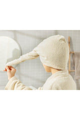 Plain Cotton Hair Cap Standard Cream